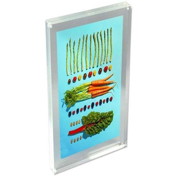 Block Menuholder, acrylic, M65