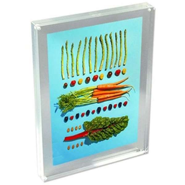 Block Menuholder, acrylic, A6