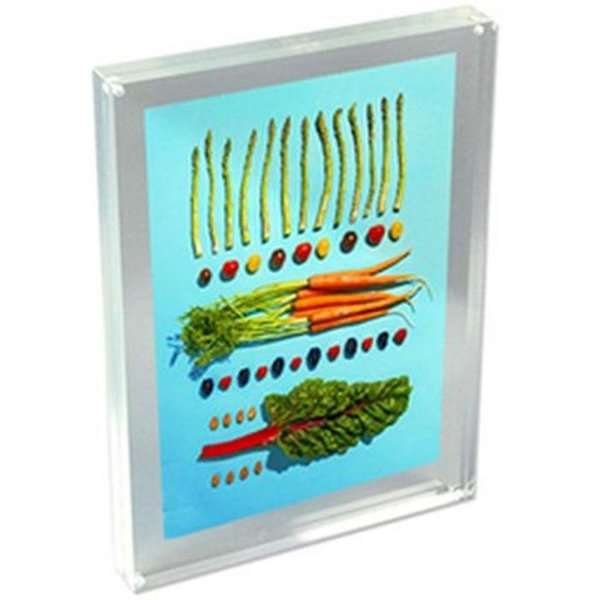 Block Menuholder, acrylic, A7