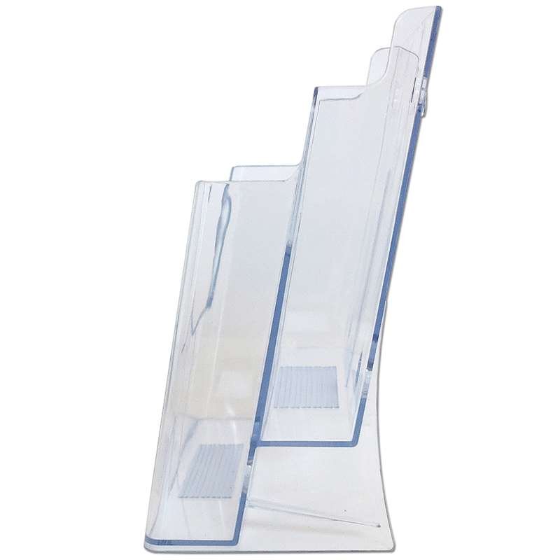 Table & Wall Dispenser, 2 x A4 acrylic holder