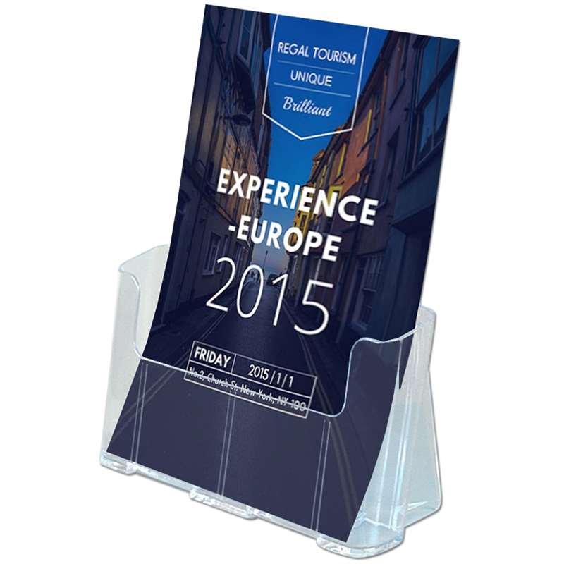 Table & Wall Dispenser, A4 acrylic holder