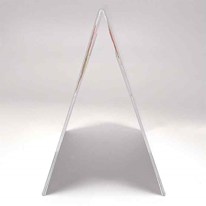 A-Menu holder, vertical A4 acrylic display, double sided