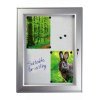 Infobox Magnetic, alu/silver, with lock, 4 x A4 #2
