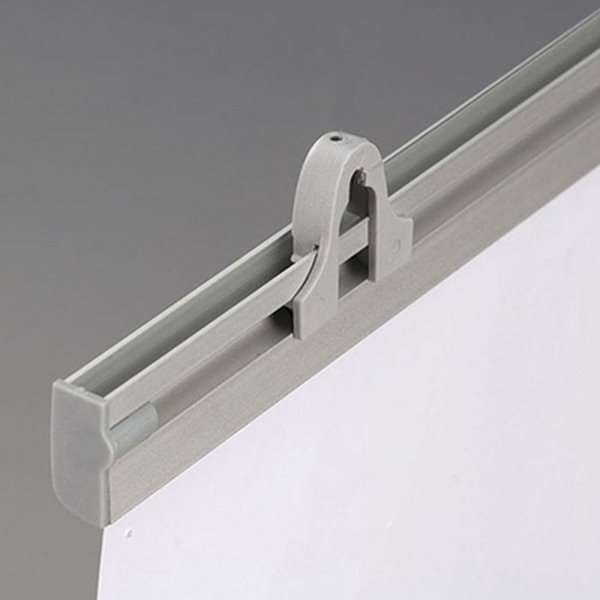 Poster-Clamp, 100 cm, alu/silver