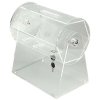 Tombola Roller, acrylic drum with lock #1