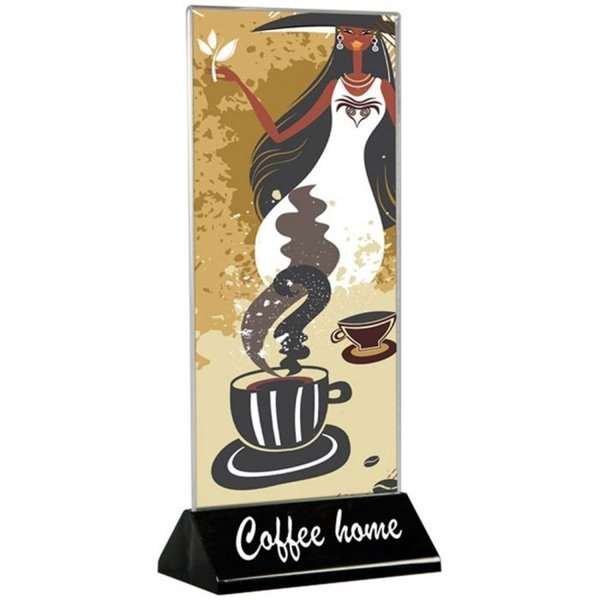 Pyramid Menuholder, vertical, M65, black base