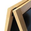 Wooden A-Board Light, Tall, with blackboard of steel and front panel #3