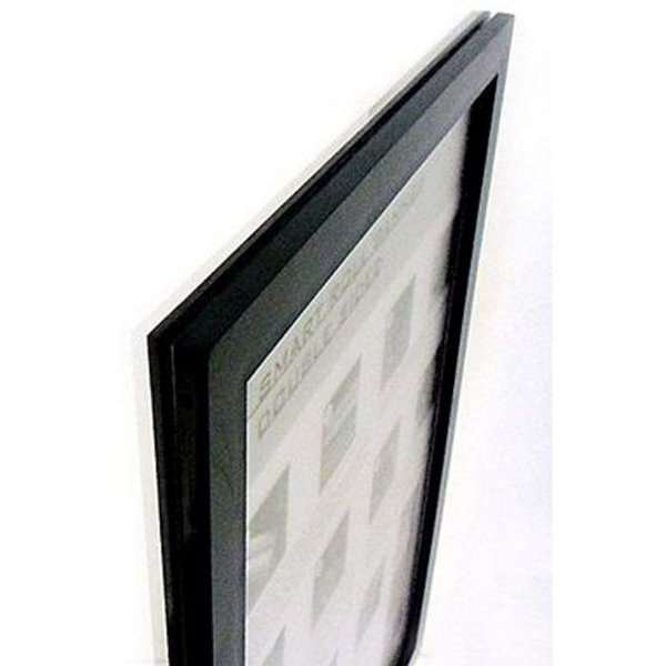 Double Sided Window Frame A4 Plast, Black