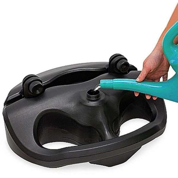 Panel Waterbase, black holder for plates