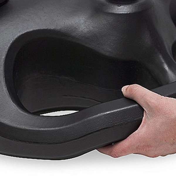 Panel Waterbase, black holder for plates