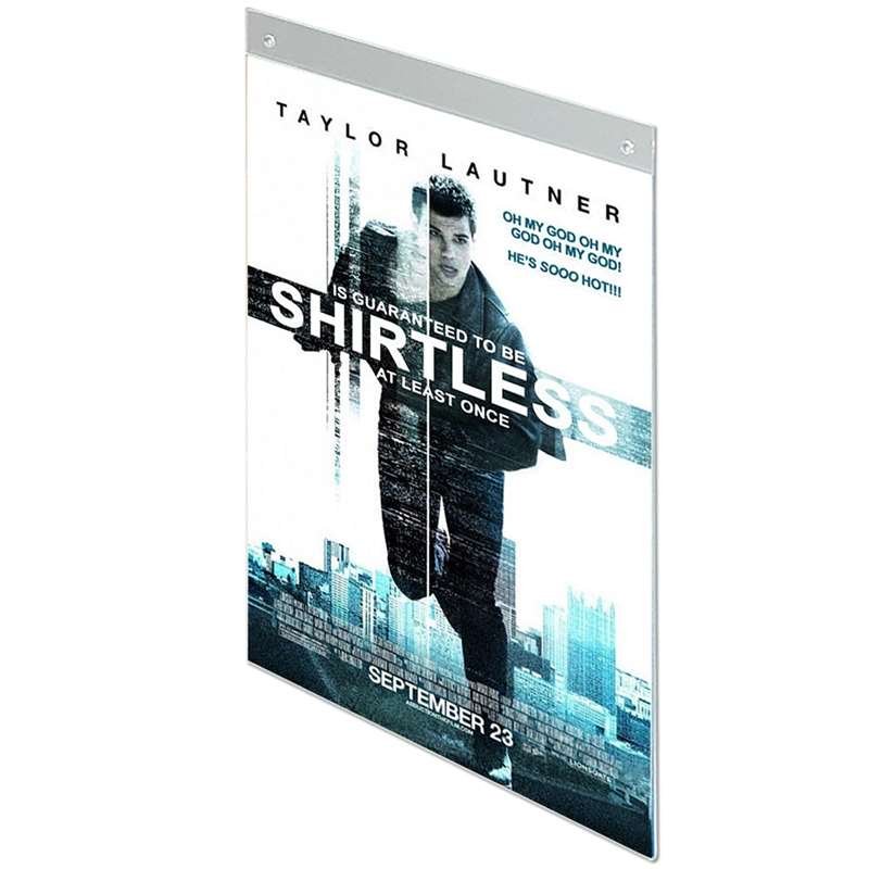 Acrylic Holder with Holes, A3 vertical