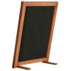 Wooden Chalkboard with Feet, dark wood, 21,6 x 27,9 cm #2