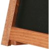 Wooden Chalkboard with Feet, dark wood, 21,6 x 27,9 cm #5