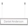 Ceiling Info System, double sided, 1 display 7,4 x 50 cm #1