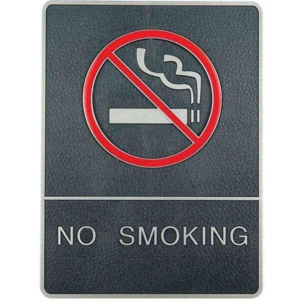 Icon Sign with Text - No Smoking