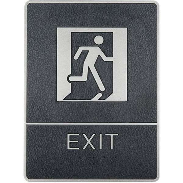 Icon Sign with Text - Exit