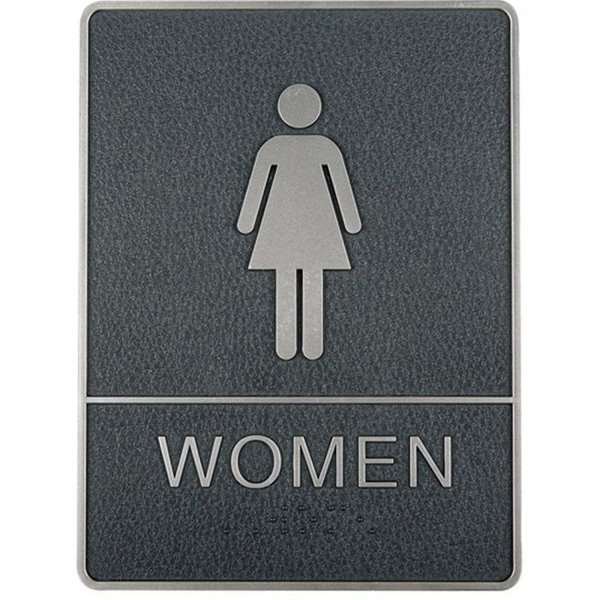 Icon Sign with Text - Women