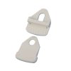 White plastic banner clamps, set with 40 pcs., for Omni Banner Frame #1