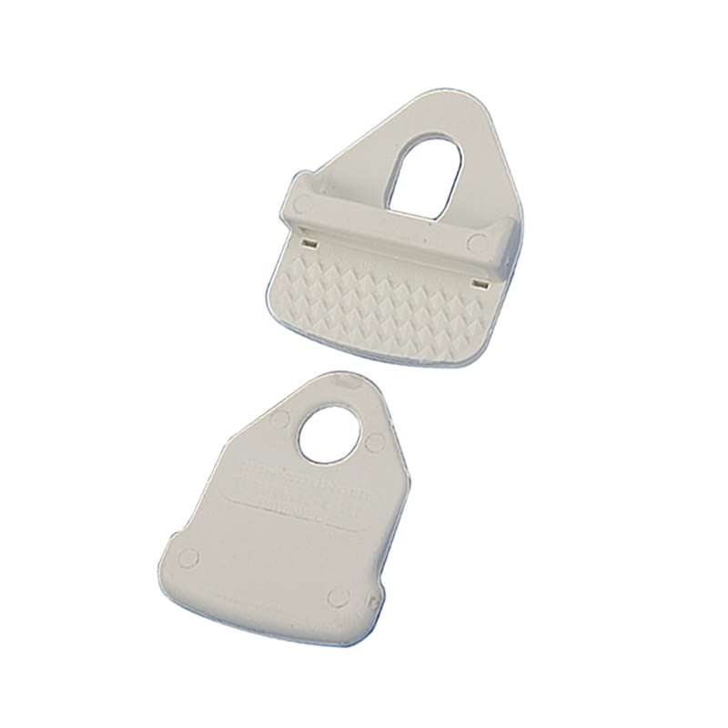 White plastic banner clamps, set with 40 pcs., for Omni Banner Frame