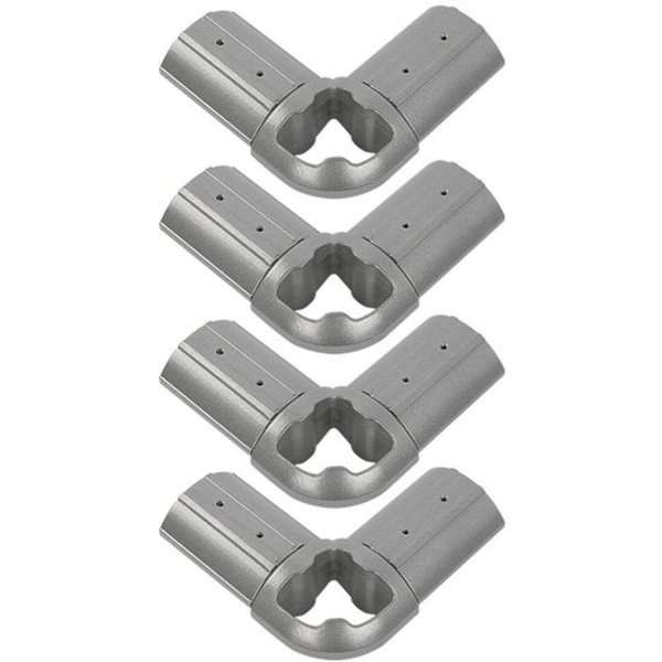 Corner Bracket, set with 4 pcs., for production of a Omni Banner Frame