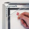 Alu snap frame Watersafe, 35 mm, 70 x 100, silver #2