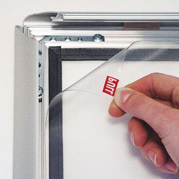 Alu snap frame Watersafe, 35 mm, 70 x 100, silver #2