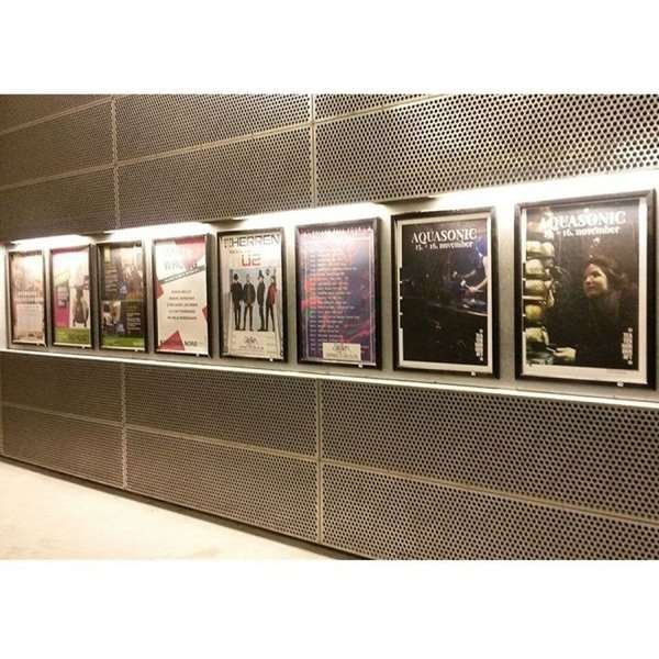 Antique snap frame, 40 mm, 70 x 100, black