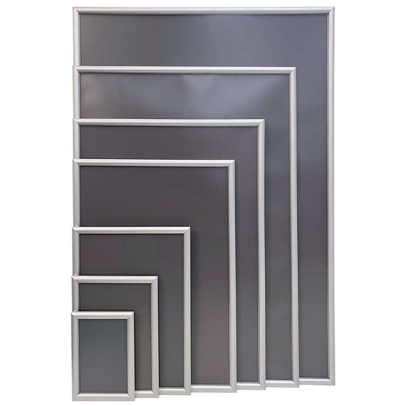 Snap frame, alu, 17 mm profile, 50 x 70 cm