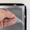Alu snap frame, black, 20 mm flat profile, 50 x 70 cm #4