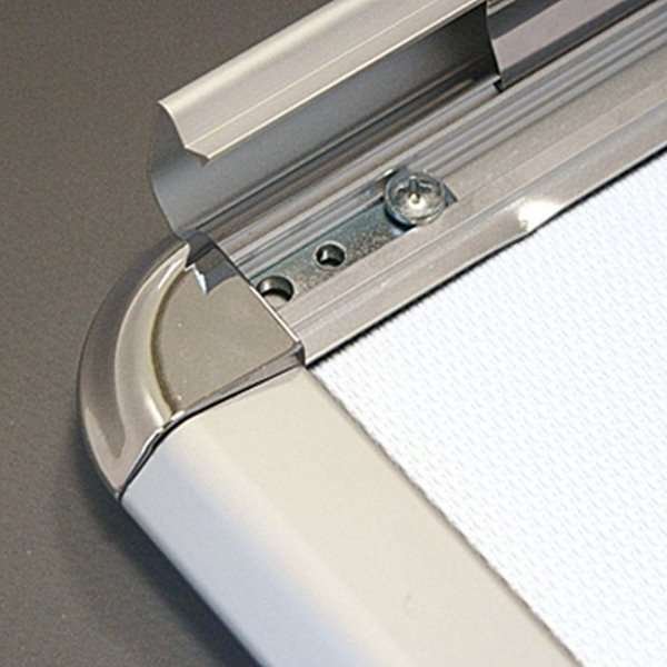 Alu snap frame Rondo, 32 mm, 50 x 70, silver #3