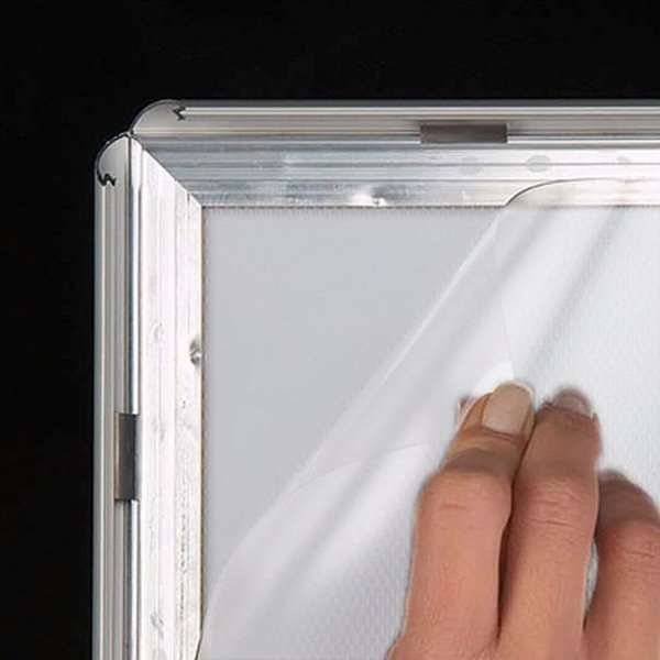 Alu snap frame 15 mm, A4, silver #6