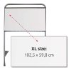 White logo plate for Estate Sign XL, 102,50 x 59,80 polystyren #1