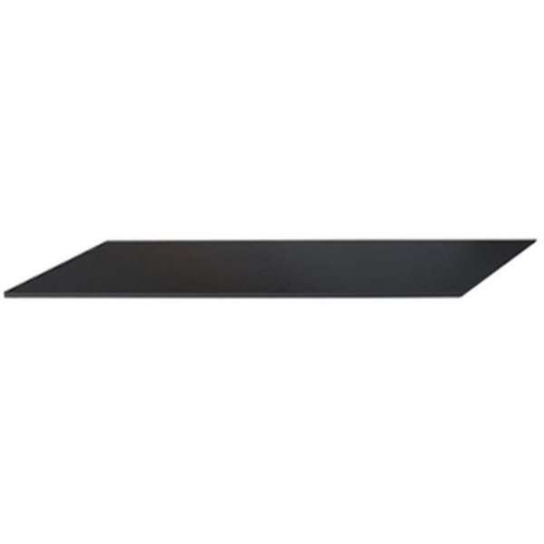 Shelf I-shape, 120 cm, for Crown Truss 15, black
