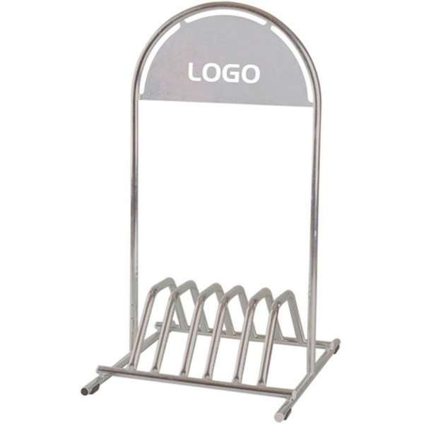 EXPO GOTIK bicycle-stand 25mm, silver