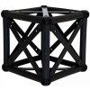 Crown Truss Single Banner, 15 x 15 cm, black exhibition wall #15
