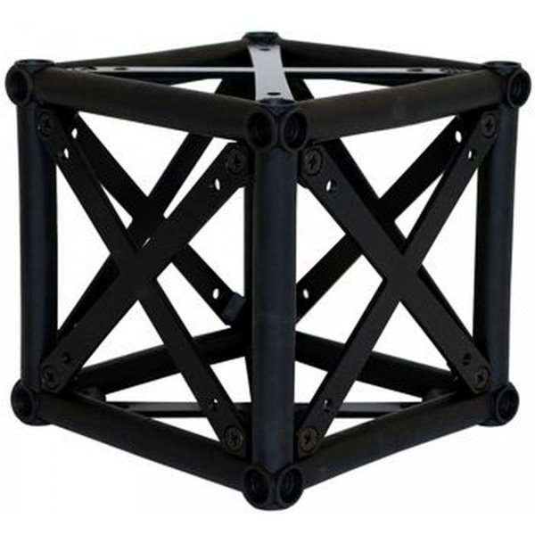 Crown Truss Single Banner, 15 x 15 cm, black exhibition wall #15