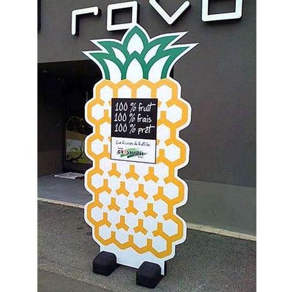 Panelholder Tank, black holder for plate