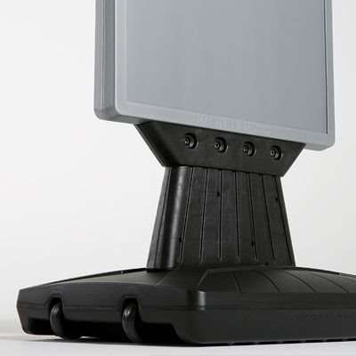 Plast Board with Foot, pavement board, black/grey