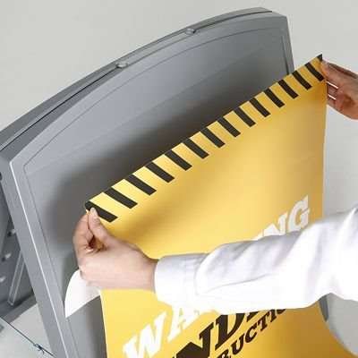 Compact Plast A-board, mini, yellow