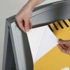 Compact Plast A-board, mini, yellow #4