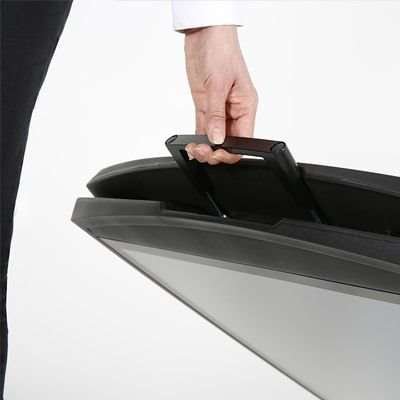 Compact Plast A-board, black, A1