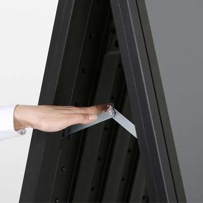 Compact Plast A-board, black, A1