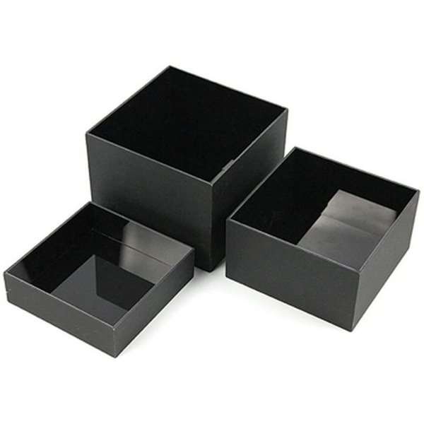 Nesting Boxes x 3 - black