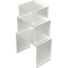 Nesting Frosted Shelves x 3, matt acrylic #4