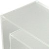 Nesting Frosted Shelves x 3, matt acrylic #3