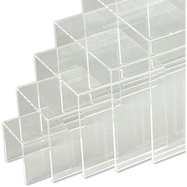 Nesting Shelves x 7, clear acrylic