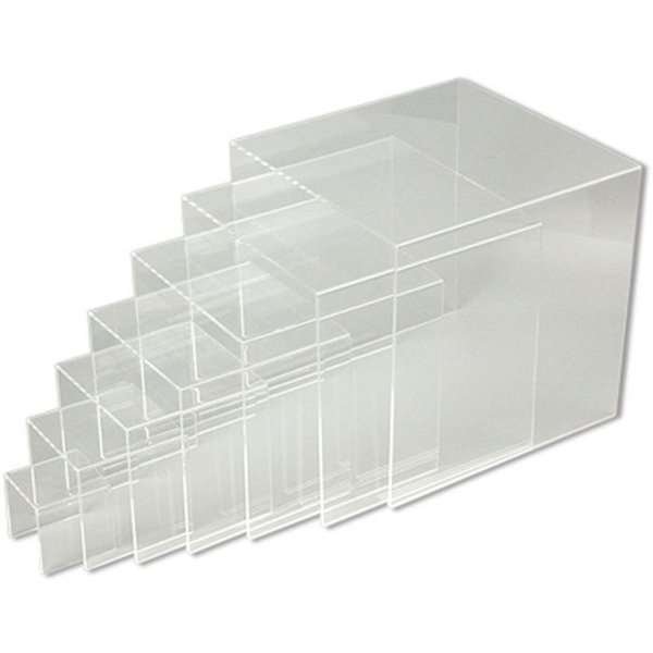 Nesting Shelves x 7, clear acrylic