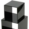 Nesting Shelves x 3, black, acrylic #2