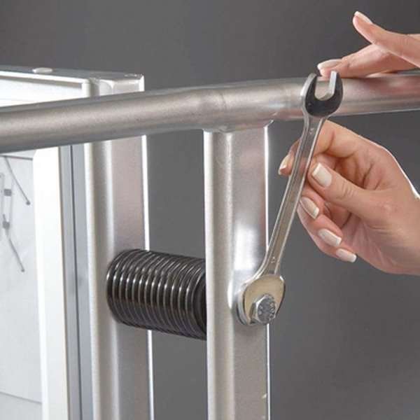 Wind-Line Lux Pavement Board, silver, 70 x 100 cm