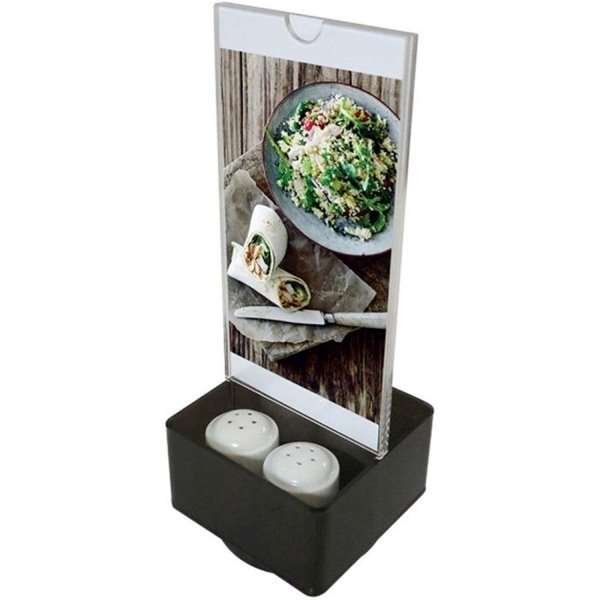 Menuholder Salt & Pepper, M65 acrylic holder